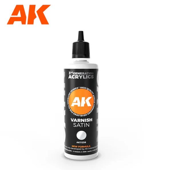 AK Varnish Satin (3rd Generation Acrylics) 100ml