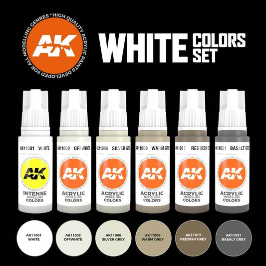 Whites Paint Set