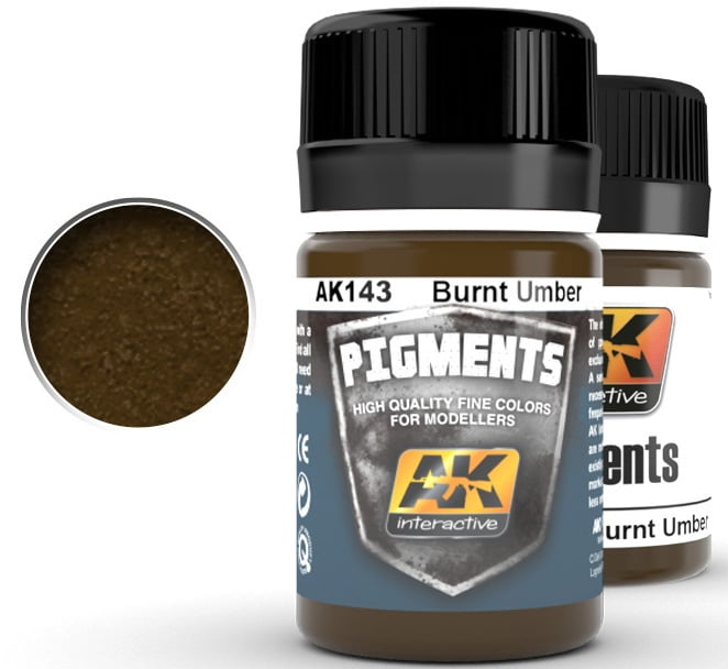 AK Pigment Burnt Umber