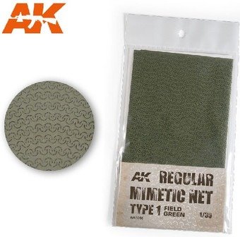 AK Camouflage Net Type 1 - Field Green