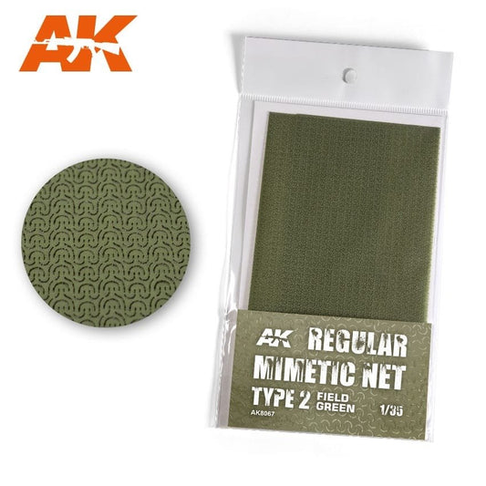 AK Camouflage Net Type 2 - Field Green