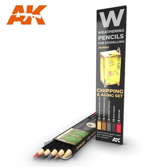 Weathering Pencils: Chipping and Aging Set