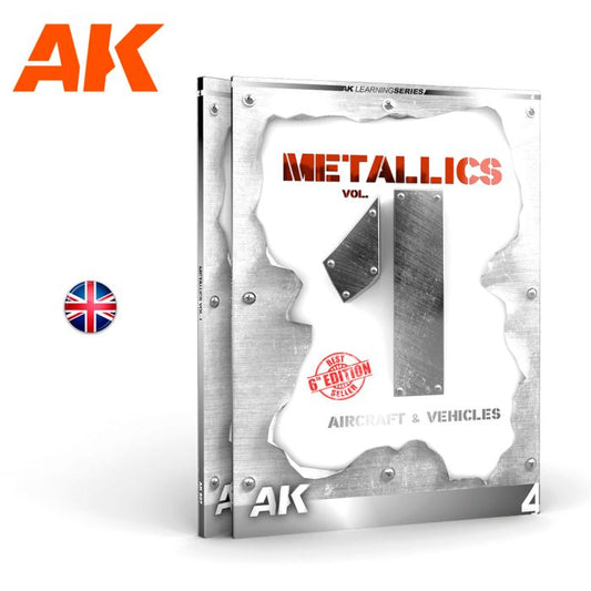 Metallics Vol.1: Aircraft & Vehicles (AK Learning Series #4)