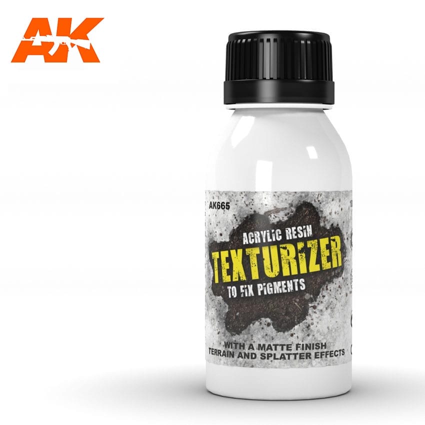 Acrylic Resin Texturizer to Fix Pigments