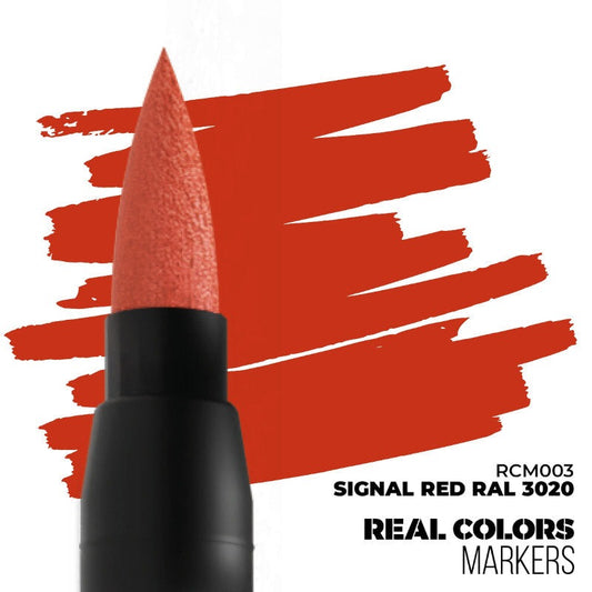 Real Color Markers: Signal Red RAL 3020