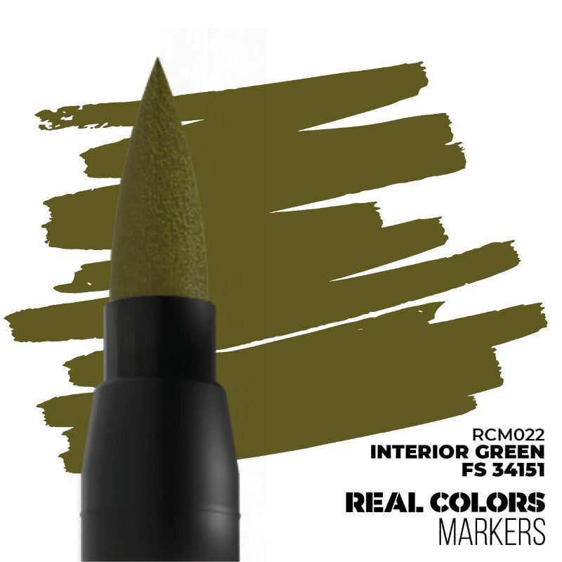 Real Color Markers: Interior Green (FS 34151)