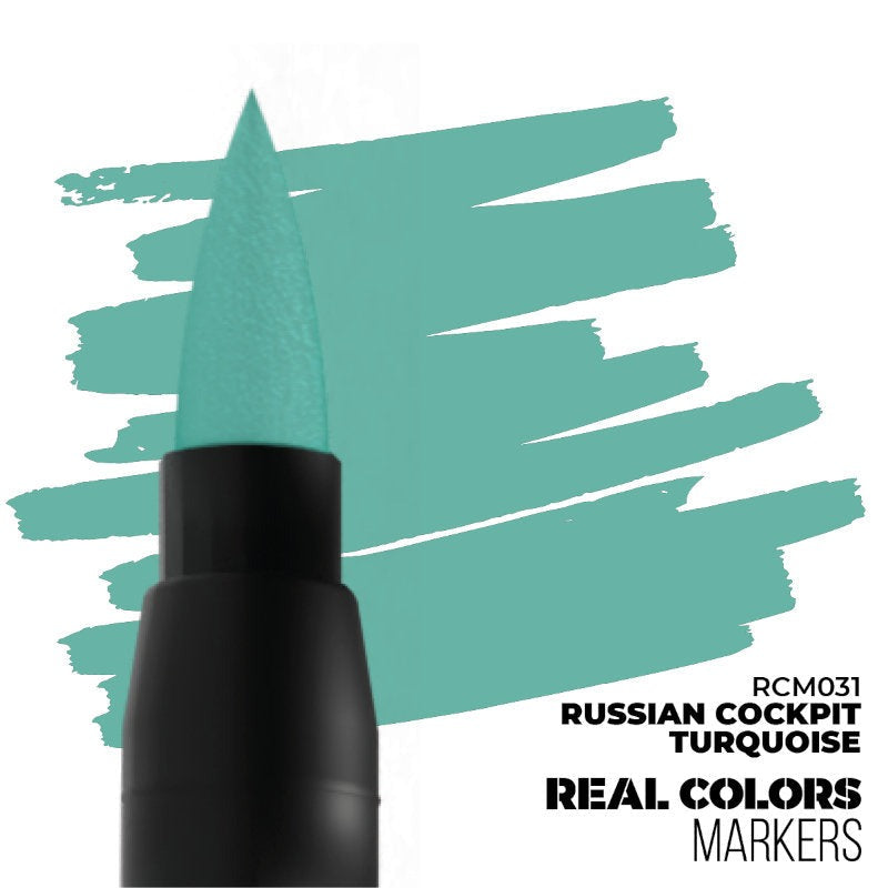 Real Color Markers: Russian Cockpit Turquoise
