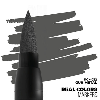 Real Color Markers: Gun Metal