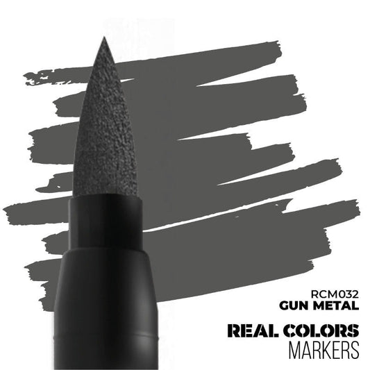 Real Color Markers: Gun Metal