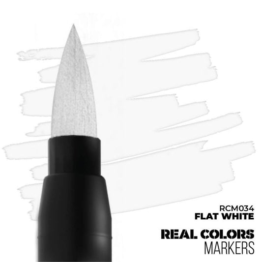 Real Color Markers: Flat White
