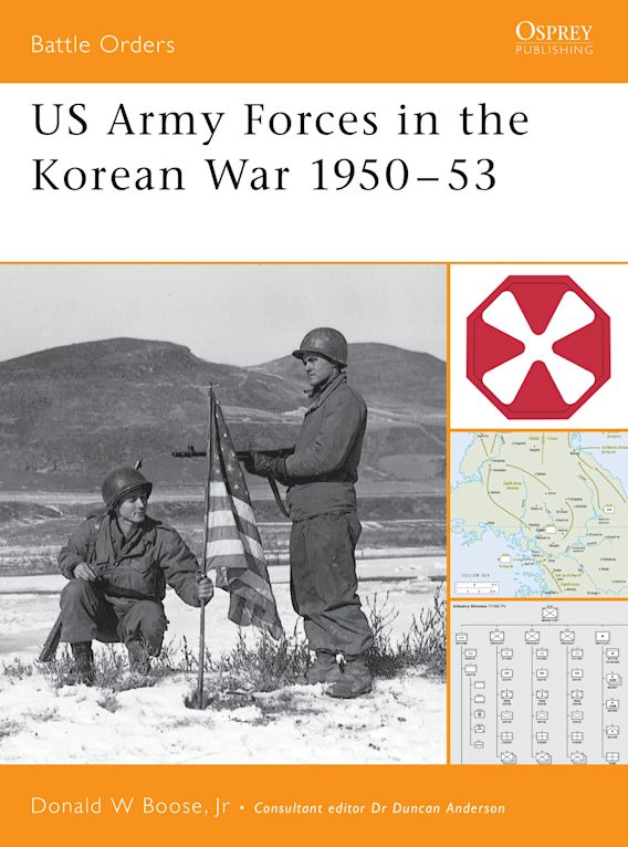 US Army Forces in the Korean War 1950-53