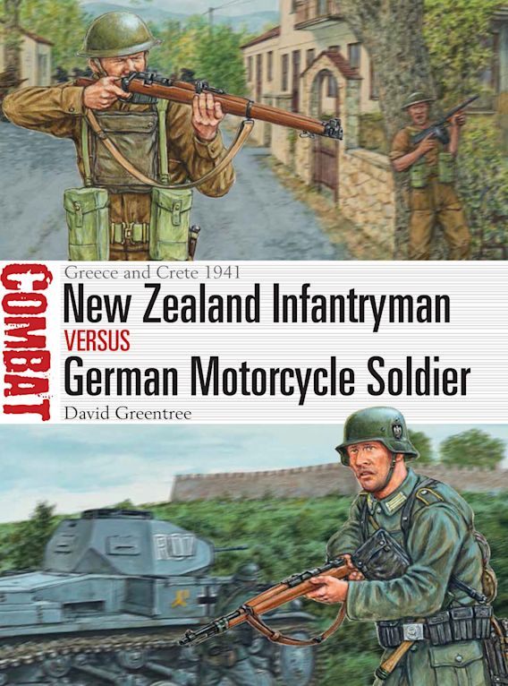 New Zealand Infantryman Vs. German Motorcycle Soldier