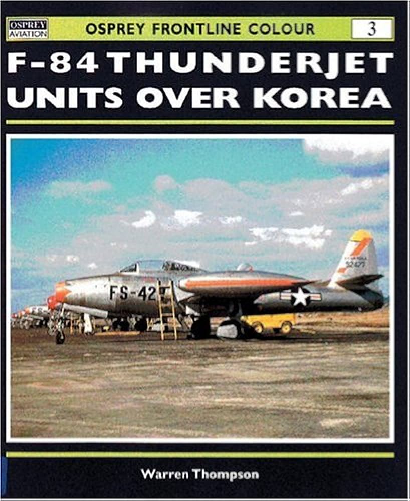 F-84 THUNDERJET UNITS OVER KOREA