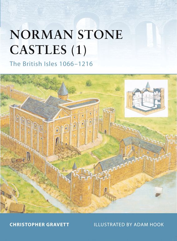 Norman Stone Castles (1) British Isles 1066-1