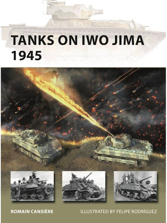 Tanks on Iwo Jima 1945