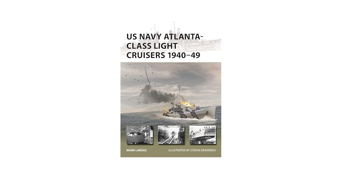 US Navy Atlanta-Class Light Cruiser 1940-49