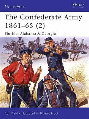 Confederate Army 1861-65 (2) FL, AL & GA