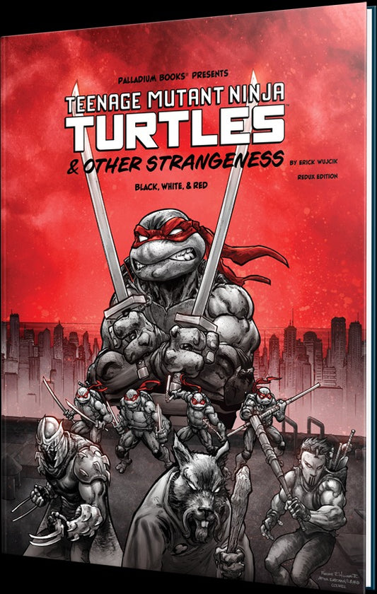TMNT & Other Strangeness (Black White & Red version)