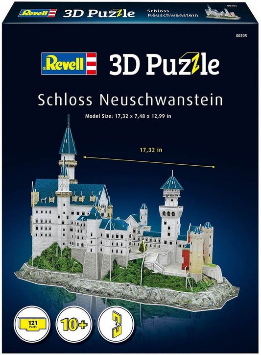 Schloss Neuschwanstein 3d Puzzle