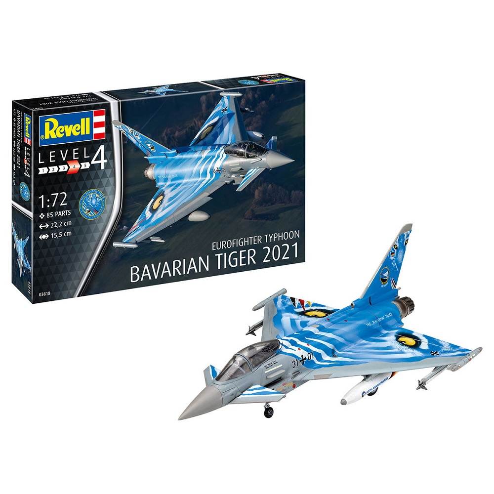 Eurofighter Typhoon Bavarian Tiger 2021