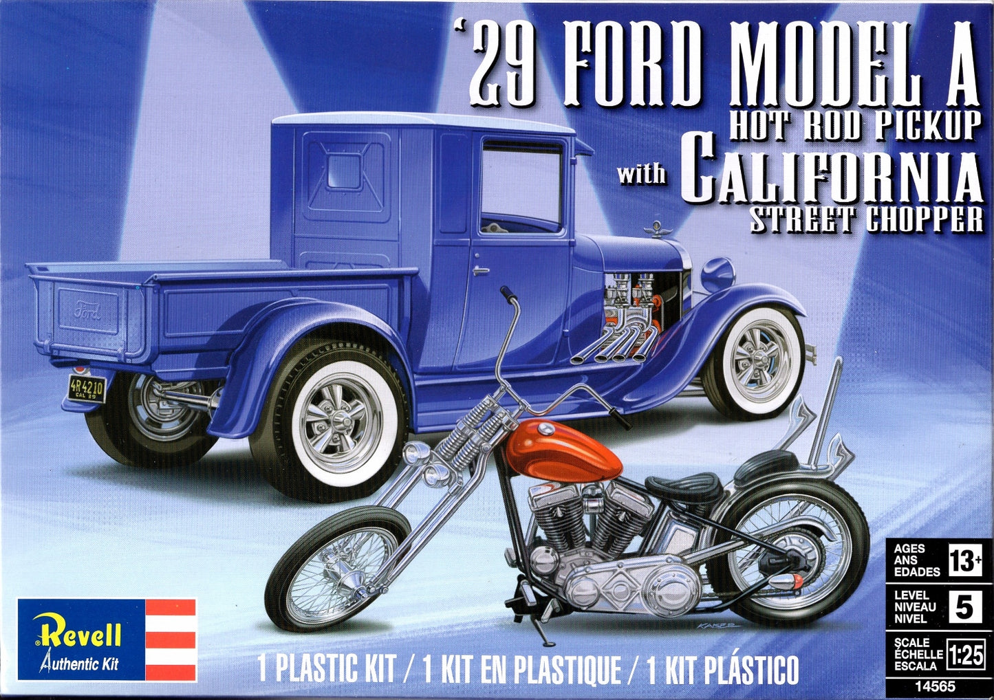 1929 Model A Pickup w/ California Street Chopper