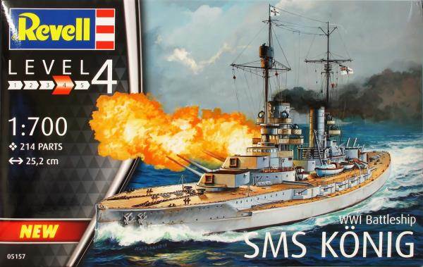 SMS Konig WWI Battleship