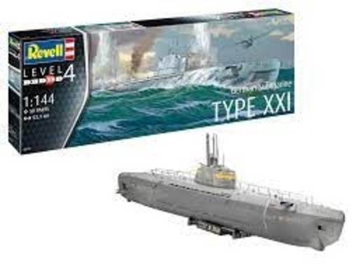 German Submarine TYPE XXI