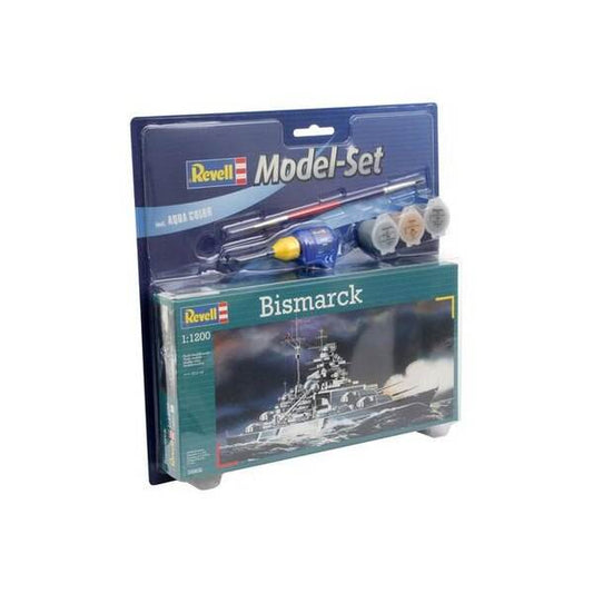 Bismarck Model Set w/Paint, Glue, and Brush