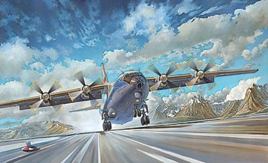 Civil An-12BK Soviet Transport Aircraft