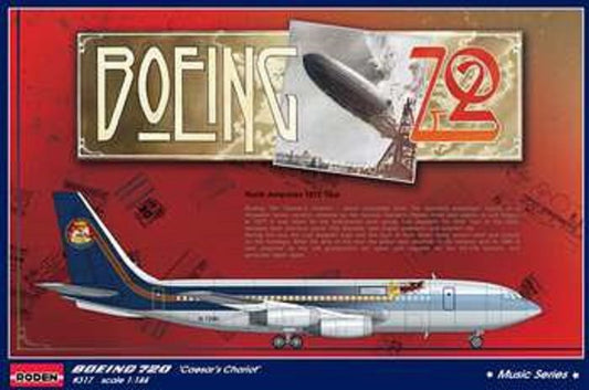 Led Zeppelin Boeing 720 "Caesar's Chariot" 1977 Tour