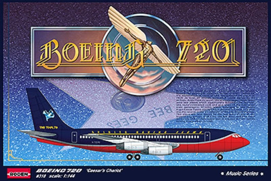 Led Zeppelin Boeing 720 "Caesar's Chariot" 1979 Tour