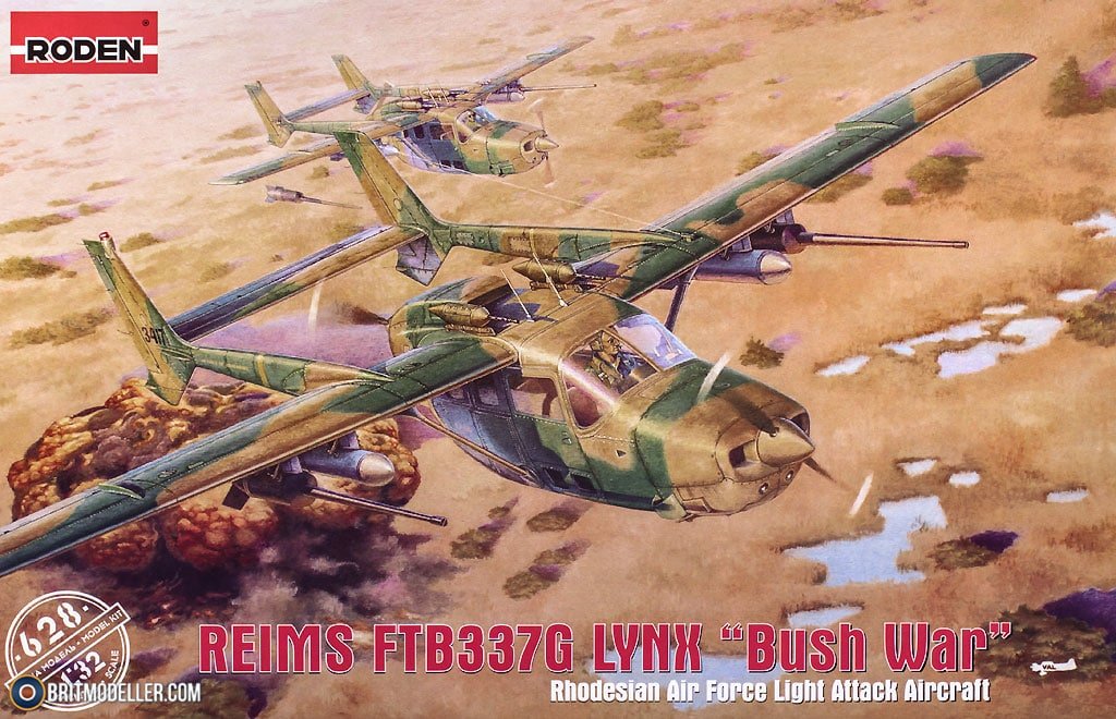 Reims FTB337G Lynx "Bush War" Rhodesian Air Force