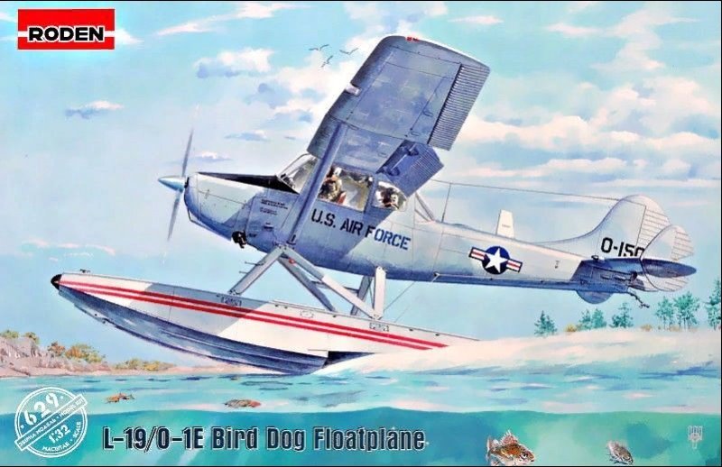 Cessna L-19/O Bird Dog Floatplane