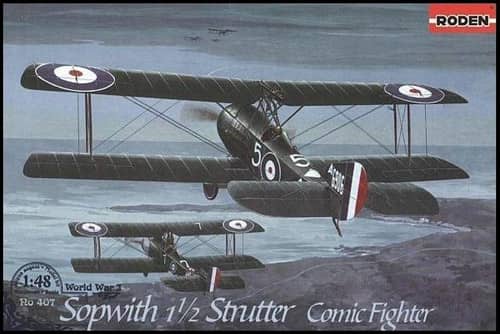 Sopwith 1.5 Strutter (1 1/2 Strutter) Comic Fighter