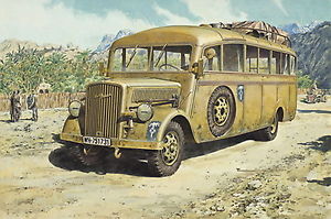 Opel Blitz Omnibus Model W.39 Ludewig-built late