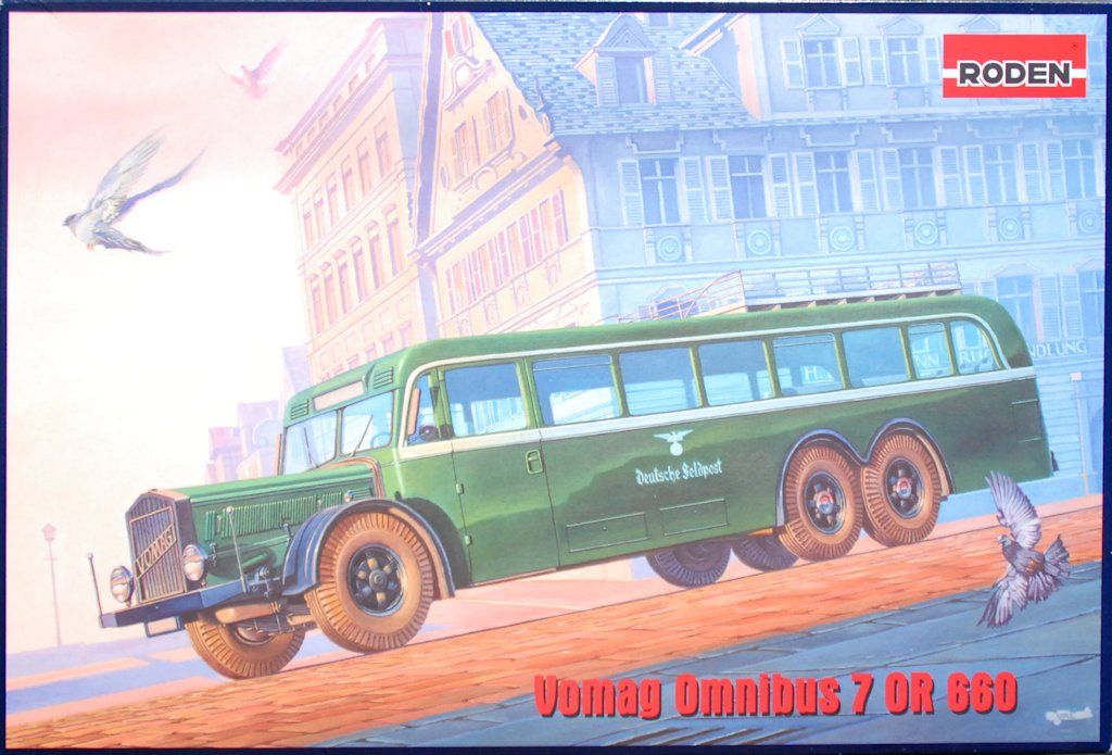 WWII Vomag Omnibus 7 OR 660