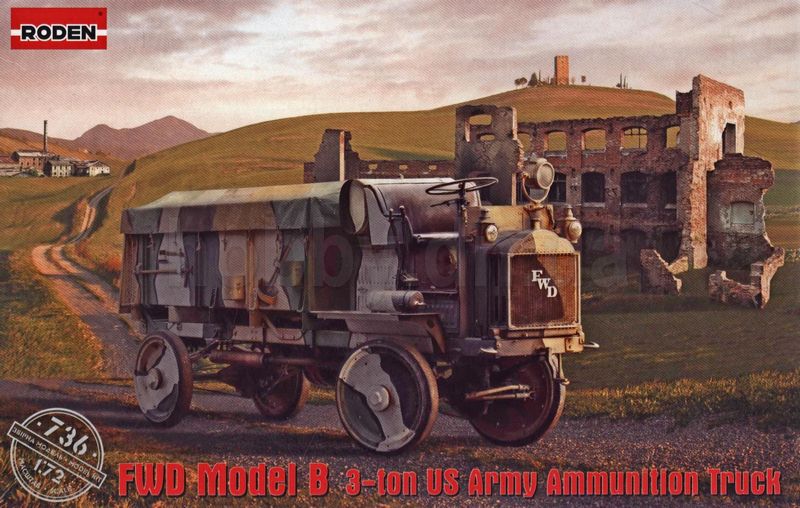 FWD Model B 3-Ton US Army Ammunition Truck