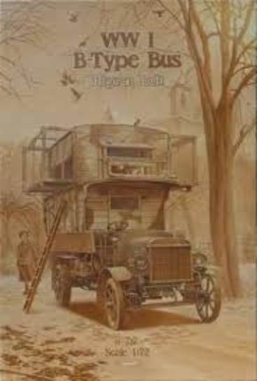 WWI B-Type Bus Pigeon Loft