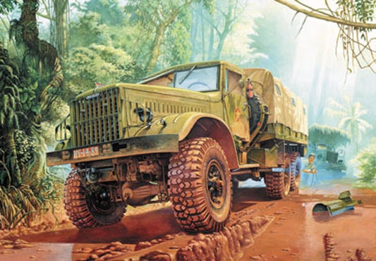 KrAZ-214B Soviet Army Heavy Truck