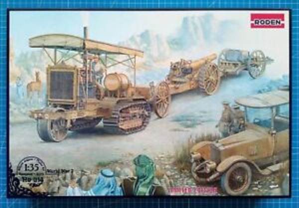 Holt 75 Artillery Tractor w/ BL 8" Howitzer