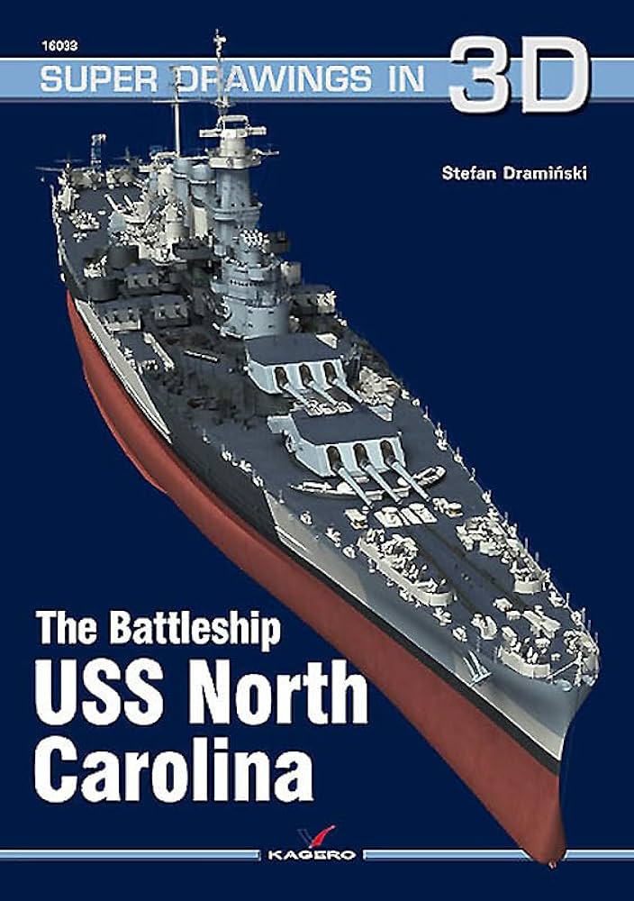 Super Drawings In 3D: The Battleship USS North Carolina