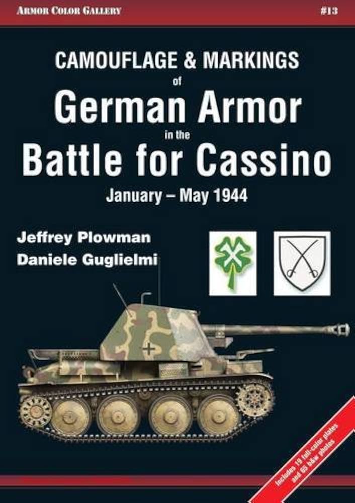 Camo & Markings Of German Armour In The Battle For Cassino