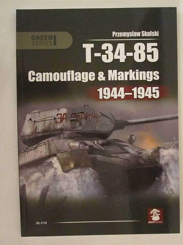 T-34-85 Camoflage & Markings 1944-45