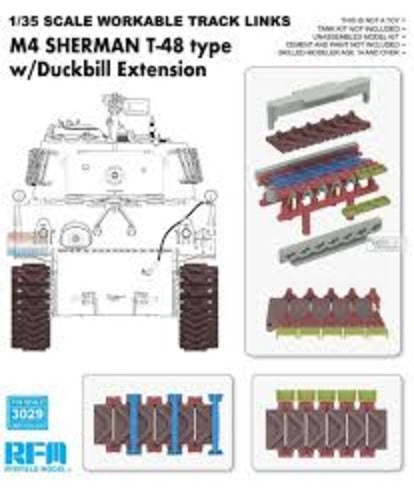 M4 Sherman T-48 Type W/Duckbill Extension