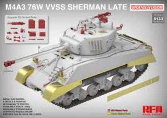 M4A3 76W VVSS Sherman Late Upgrade Version