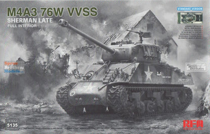M4A3 76W VVSS Sherman Late (Full Interior) Standard