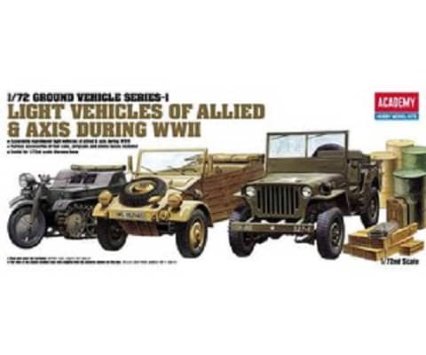 WWII Ground Vehicle Set