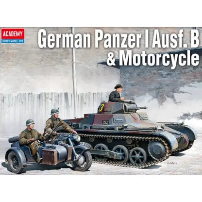 Panzer I Ausf.B & Motorcycle