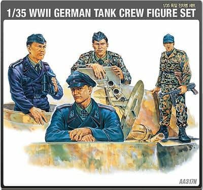 GERMAN WWII TANK CREW