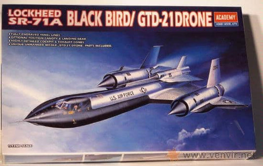 SR-71A Blackbird & Drone